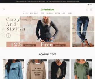 Luckclothes.com(luckclothes) Screenshot