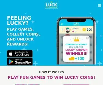 Luckisonyourside.app(LuckIsOnYourSide) Screenshot