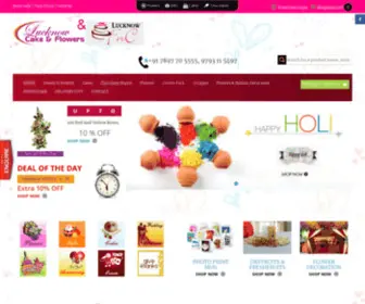 Lucknowcakeandflowers.com(Lucknow cake and Flowers) Screenshot