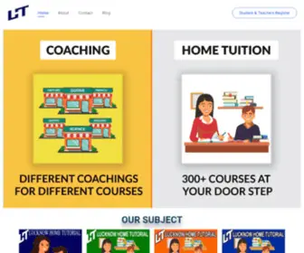 Lucknowhometutorial.com(Lucknow Home Tutorial) Screenshot