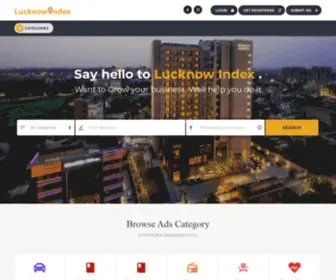 Lucknowindex.com(Post Free Ads) Screenshot