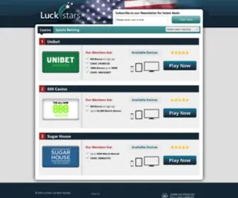Luckstars.co(Unsere Topangebote) Screenshot