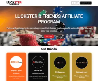Luckster-Partners.com(Luckster Partners) Screenshot