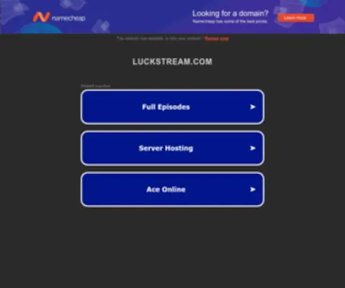 Luckstream.com(All-in-one Video Platform) Screenshot