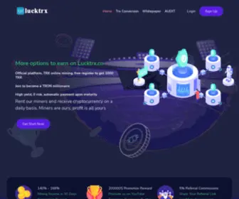 Lucktrx.vip(Lucktrx Group LTD) Screenshot
