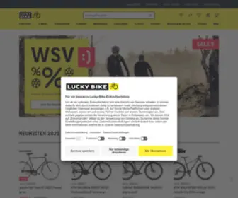 Lucky-Bike.de(Dein Fahrrad Online) Screenshot