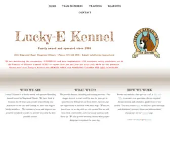 Lucky-Ekennel.com(Lucky-E Lennel, Inc) Screenshot