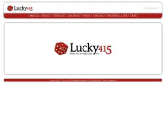 Lucky415.com(Offline Site) Screenshot