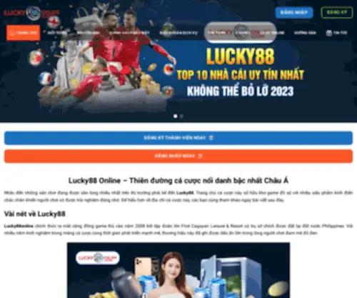 Lucky88Online.com(Lucky 88 Slot Review) Screenshot