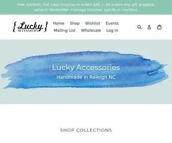 Luckyaccessories.com(Rising Jewelry by Kiona Elliott) Screenshot