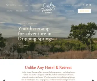 Luckyarrowretreat.com(Lucky Arrow Retreat) Screenshot