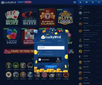 Luckybird.io Screenshot