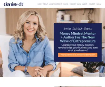 Luckybitch.com(Denise Duffield) Screenshot