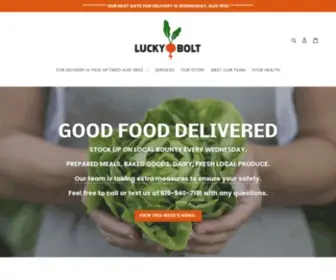 Luckybolt.com(Our mission) Screenshot