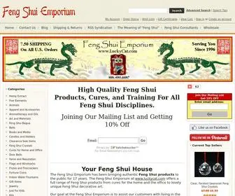 Luckycat.com(Feng Shui Products) Screenshot