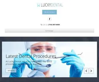 Luckydentalny.com(Lucky Dental) Screenshot