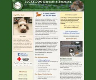 Luckydoglisle.com(Lucky Dog Daycare and Boarding) Screenshot