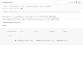 Luckydonkey.com(Not Found) Screenshot