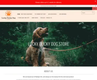 Luckyduckydog.store(Lucky Ducky Dog Store) Screenshot