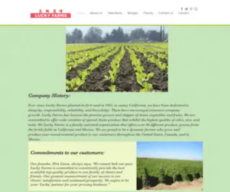 Luckyfarms.com(Lucky Farms) Screenshot