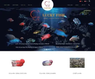 Luckyfishvn.com(Trang chủ) Screenshot