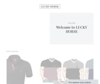 Luckyhorseclothing.com(LUCKY HORSE) Screenshot