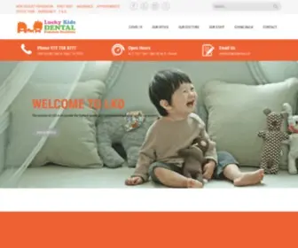 Luckykidsdental.com(Pediatric Dentistry) Screenshot