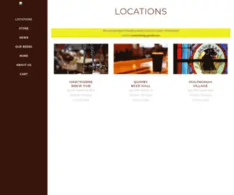 Luckylab.com(Lucky Labrador Brewing Company) Screenshot