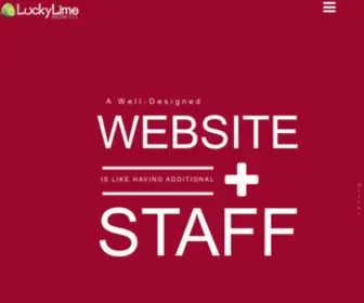 Luckylimemedia.com(Web Design & Search Engine Marketing) Screenshot