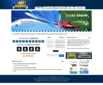 Luckylottoz.com Screenshot