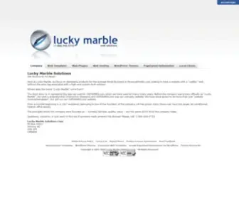 Luckymarble.com(Lucky Marble Solutions) Screenshot