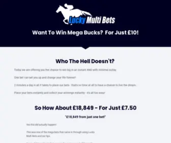 Luckymultibets.com(Lucky 15) Screenshot