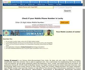 Luckynumberforme.com(FREE Numerology Report) Screenshot