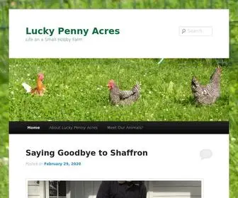 Luckypennyacres.org(Lucky Penny Acres) Screenshot