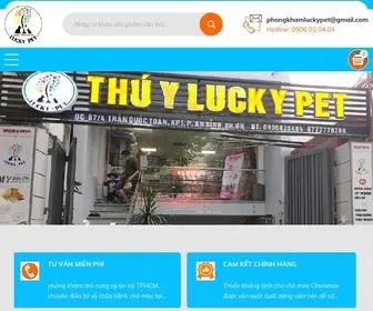 Luckypetclinic.com(PHÒNG KHÁM LUCKY PET) Screenshot