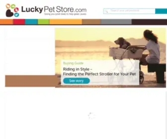 LuckypetStore.com(Buy) Screenshot