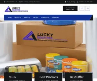 Luckyplastics.com.pk(Lucky Industries) Screenshot