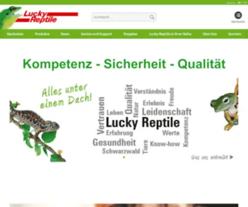 Luckyreptile.com(Lucky-Reptile) Screenshot