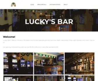 Luckysberwyn.com(Lucky's Bar) Screenshot