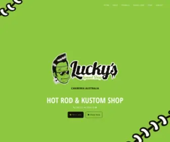 Luckysspeedshop.com(Lucky's Speed Shop Lucky's Speed Shop) Screenshot