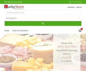 Luckystore.in(Online Grocery Shopping) Screenshot