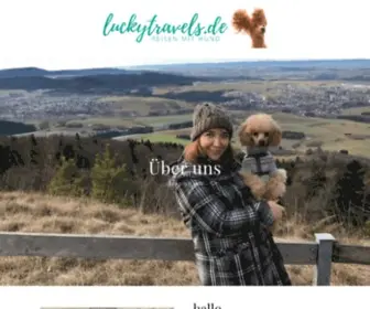 Luckytravels.de(Reisen mit Hund) Screenshot