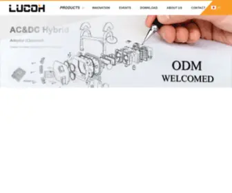Lucoh.com(Battery Portable floodlights Manufacturers) Screenshot