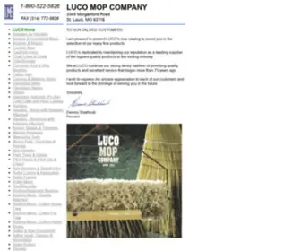 Lucomop.com(LUCO Mop Company) Screenshot