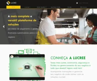 Lucree.com.br(Home) Screenshot