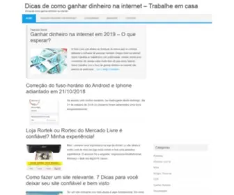 Lucrei.com(Como ganhar dinheiro na internet) Screenshot