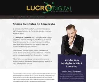 Lucrodigital.com.br(Lucro Digital Lucro Digital) Screenshot