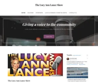 Lucyannlance.com(The Lucy Ann Lance Show) Screenshot