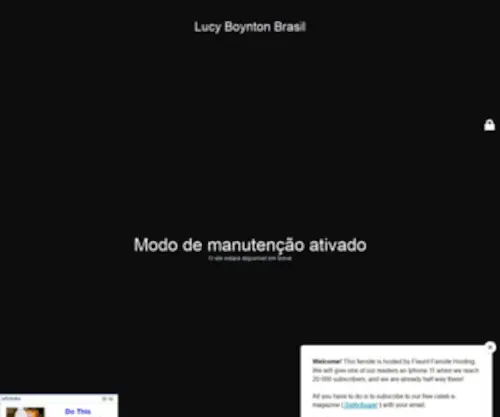 Lucyboynton.com.br(Site em construção) Screenshot