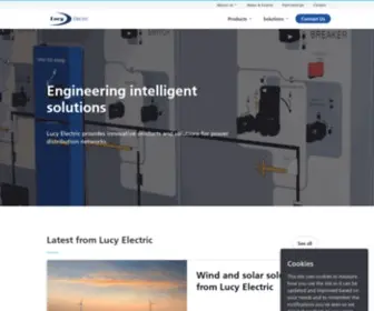Lucyelectric.com(Lucy Electric) Screenshot